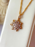 Collar Sol de Cristal