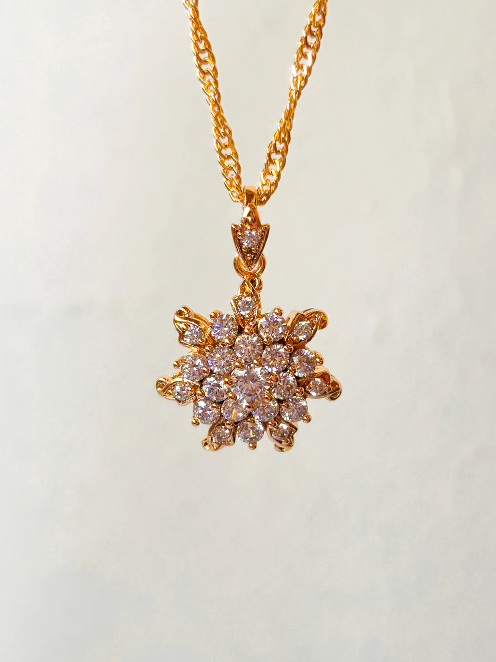 Collar Sol de Cristal