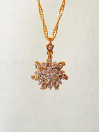 Collar Sol de Cristal
