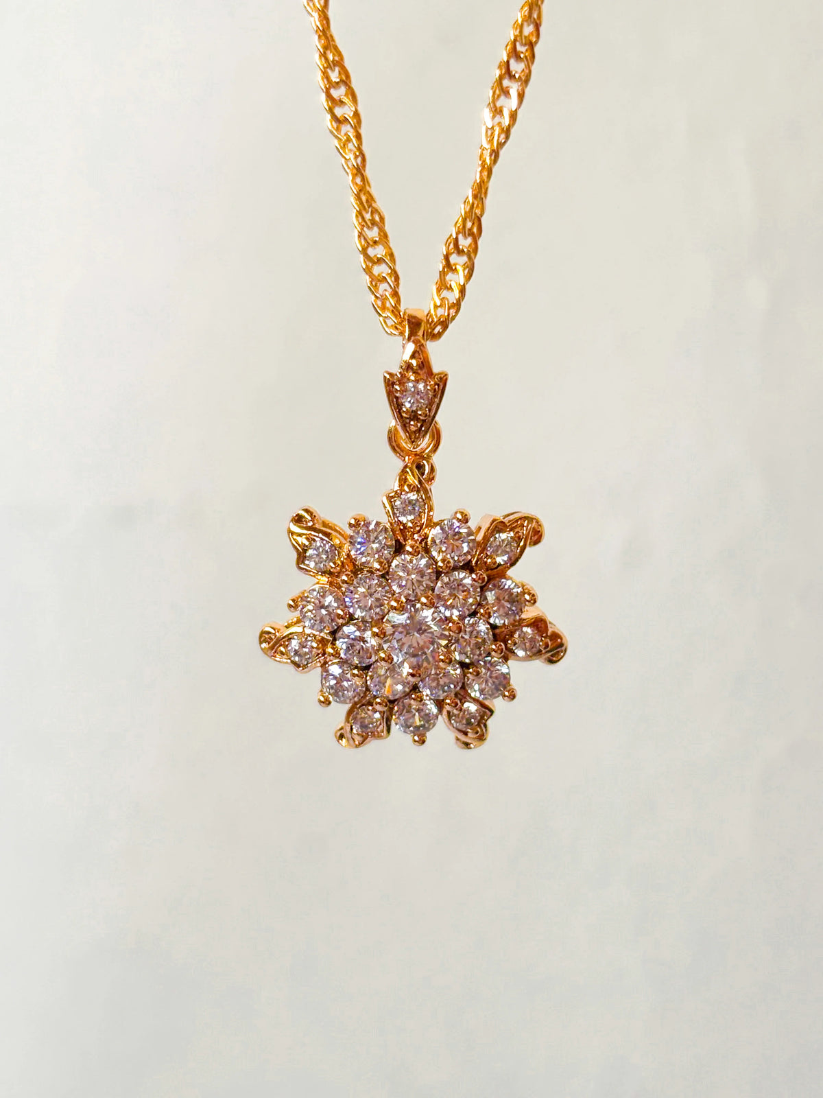 Collar Sol de Cristal