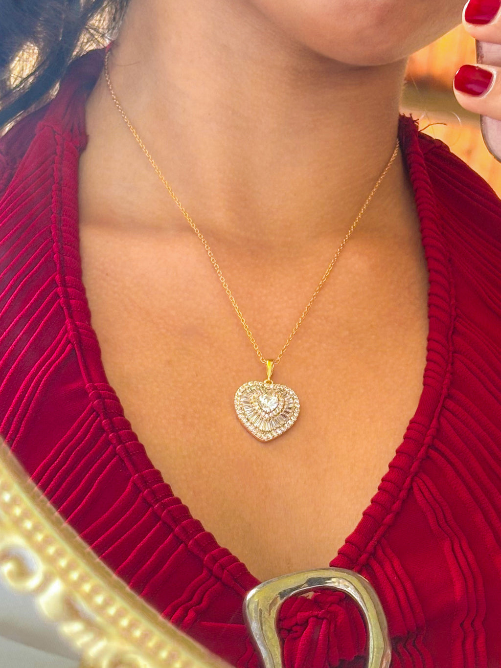 Collar Corazón de Luz