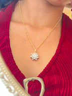 Collar Sol de Cristal