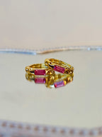 Aretes Amelia Rosé