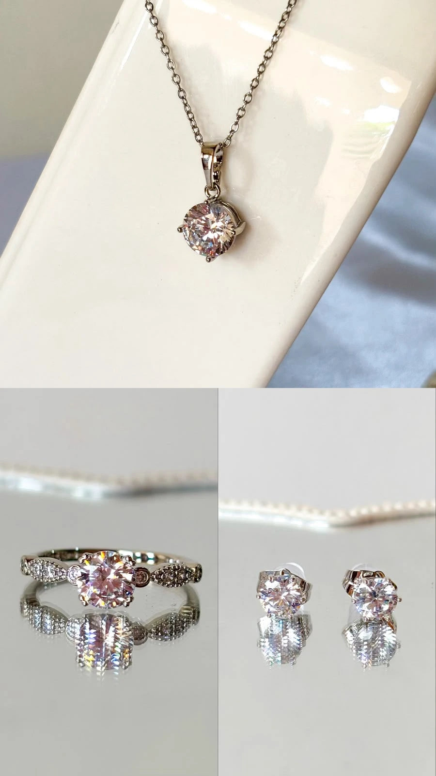 Set Luz Plateado